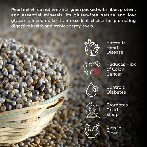 Organic Pearl Millet (Bajra)